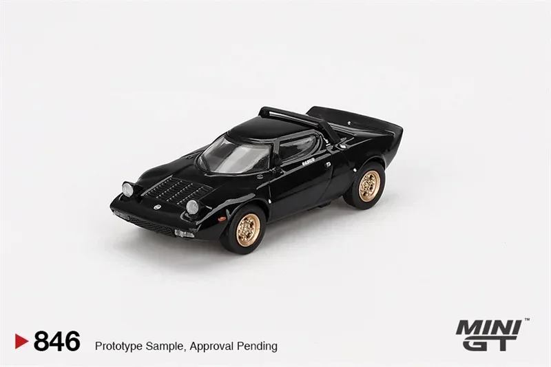 

Литая модель автомобиля MINI GT 1:64 Lancia Stratos HF Stradale Nero Black