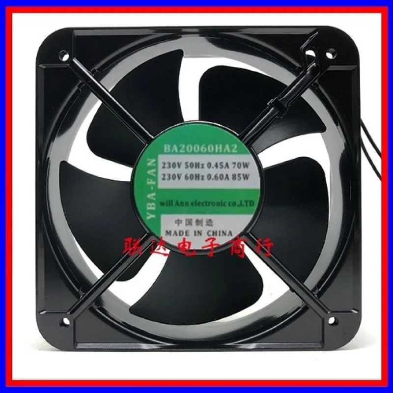 

C for YBA-FAN BA20060HA2 20060 230V rectifier cabinet exhaust fan