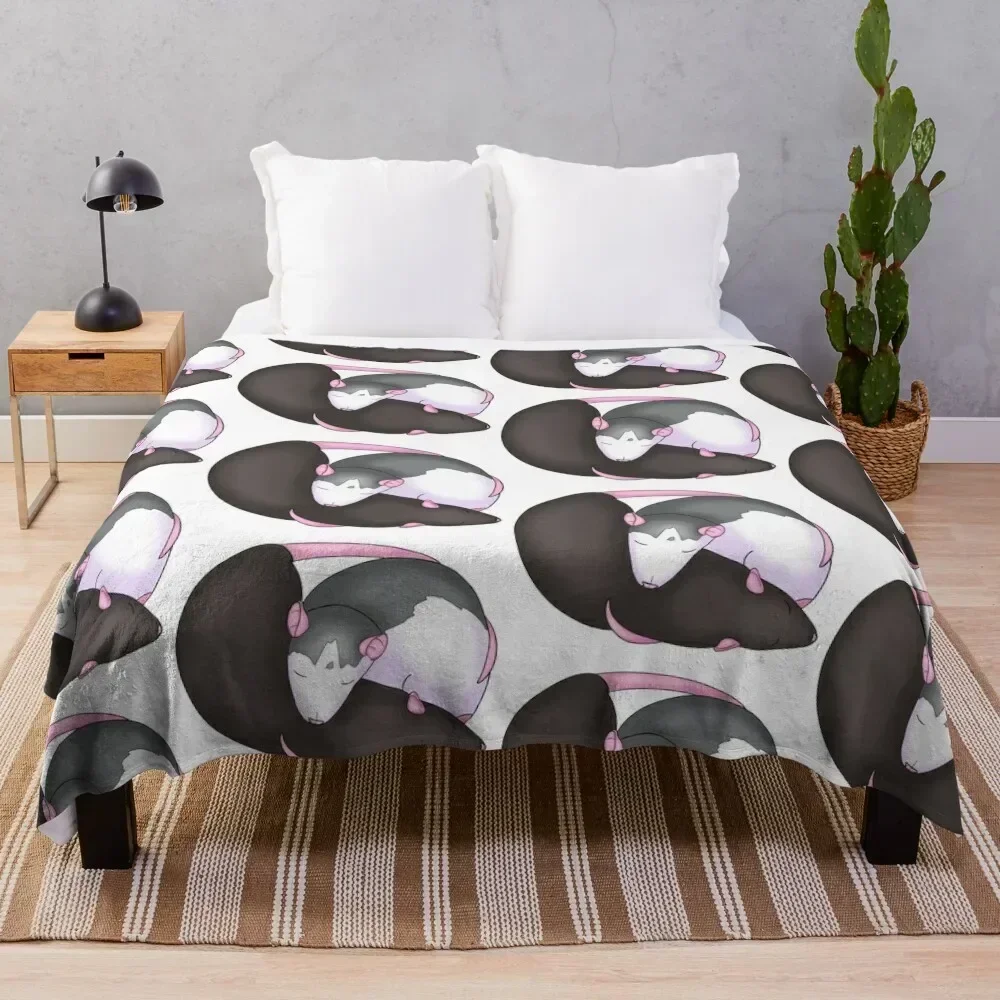 

Bonded Rats Throw Blanket No Pilling Soft Warm Blanket for Bed