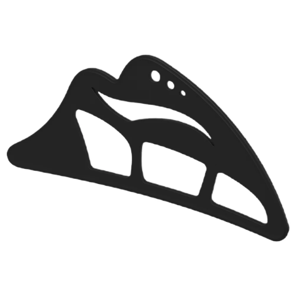 Wielorazowy silikonowy szablon do cieniowania powiek, trwały szablon do eyelinera, szybka mapa wzorów do makijażu oczu, szablon do eyelinera.