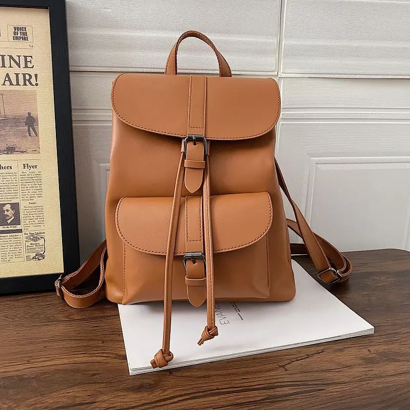 

2025 New High-end Fashion Shoulder Bag Trend Classic Backpack Niche Design Travel Bag Women