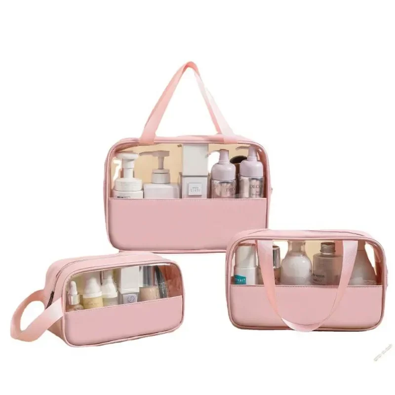 Travel Waterproof Portable Cosmetic Bags For Women Pu Storage Wash Pouch Female Toiletries Organizer Makeup Bags Pvc Beauty Case