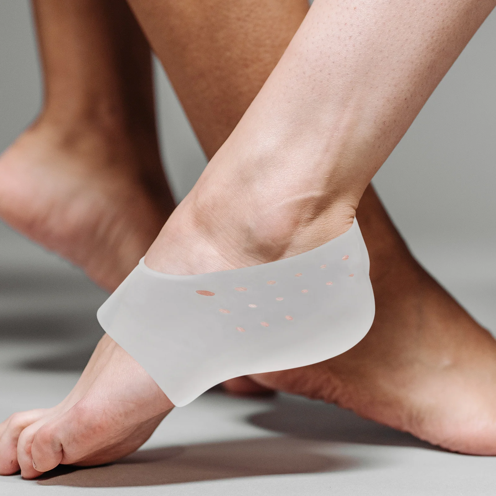 1 Pair 3Cm Height Increasing Insoles Invisible Lightweight Medical Grade Silicone Shoe Lift Pads For Men Women Elevator Insoles