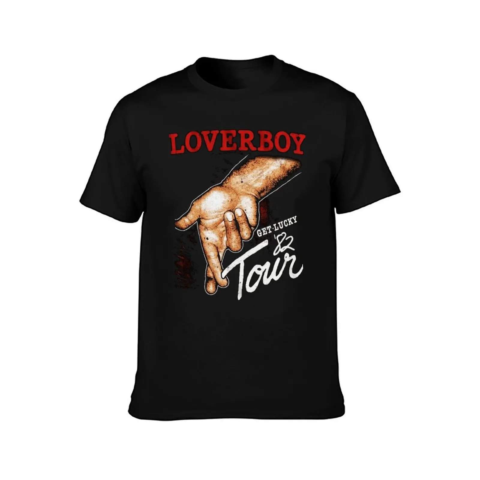 loverboy get T-Shirt heavyweights man clothes boys whites t shirts men