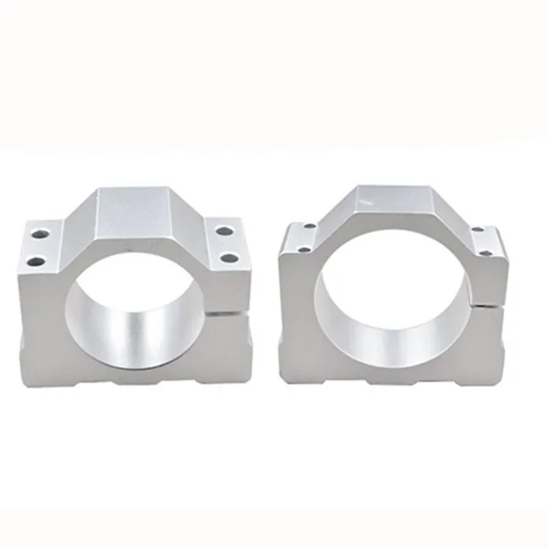 45mm 52mm 55mm 65mm Aluminum Spindle Clamp Motor Bracket with 4pcs Screw for CNC Engraving Router Machine Motor Mounting Holder