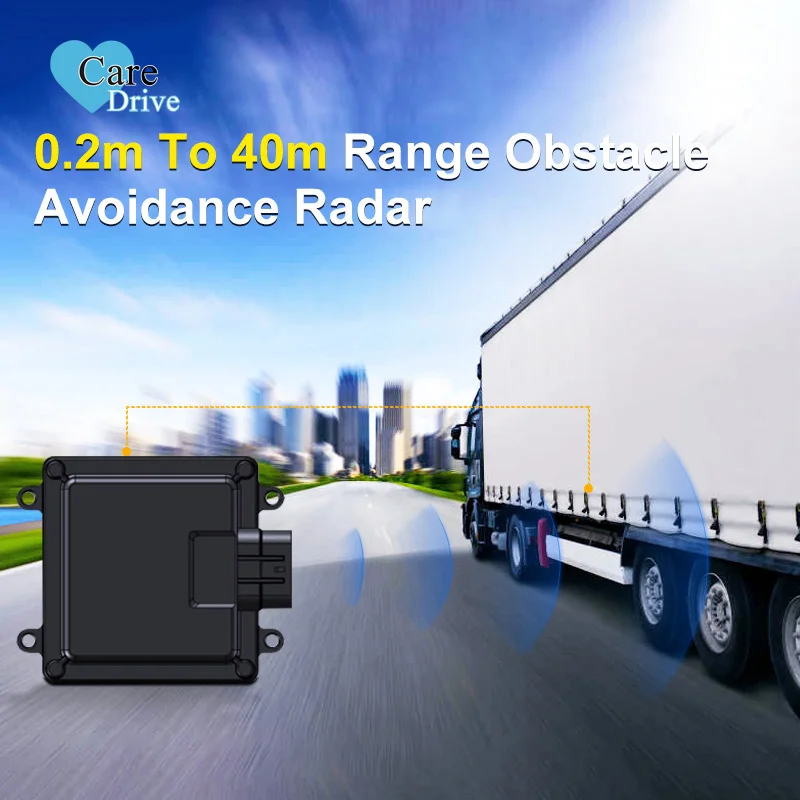 CareDrive One-Way Adas System Radar Speed Detector and Anti-Collision Warning System for Cars Marine Boats