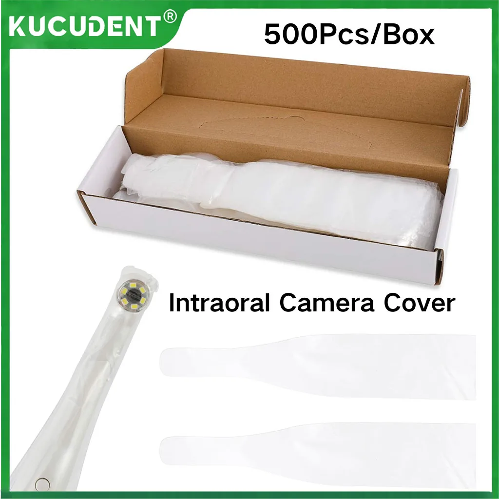

500 шт./кор. одноразовый чехол для стоматологической внутриротовой камеры, ручка эндоскопа, защитный рукав, чехол для изоляционной пленки для оральной камеры