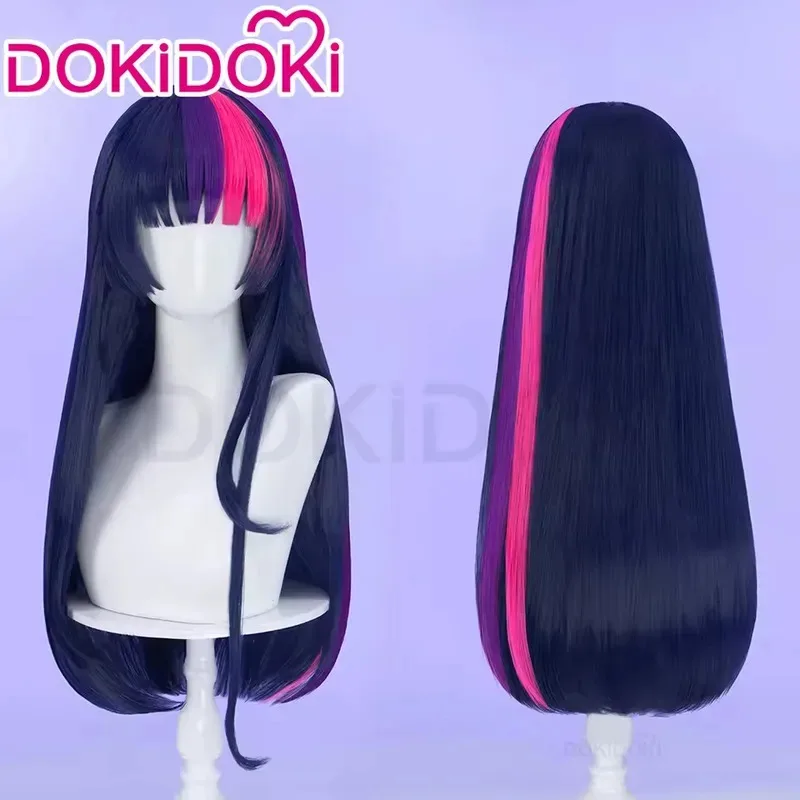 

Fluttershyy Twilightt Sparklee Pinkiee Piee Rainboww Dashh Sunsett Shimmerr парик мультфильм косплей DokiDoki женский бесплатный парик Кепка