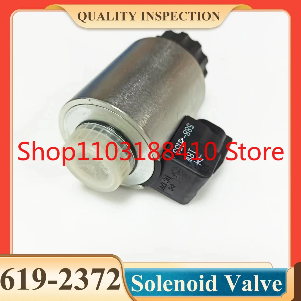 

619-2372 6192372 Solenoid Valve for Caterpillar 415 416 434 430 432 450 428 416F 422F 414E 426 416E 428F 432E 444F 444 420E