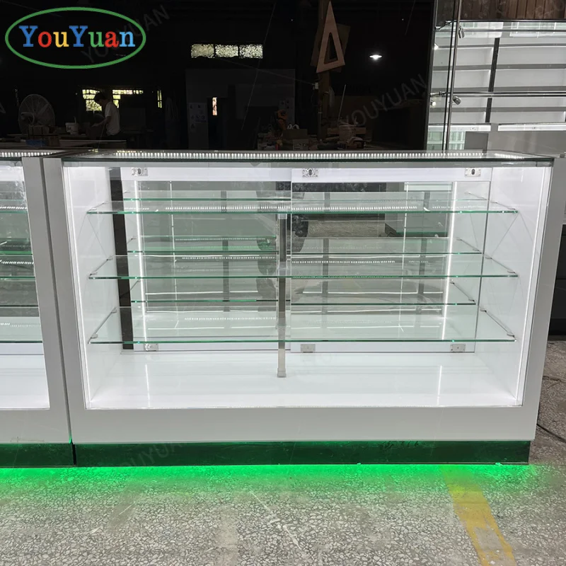 (customized)Personalized Customization Cigar Vitrinas De Exhibition Glass Showcase Smoke Shop