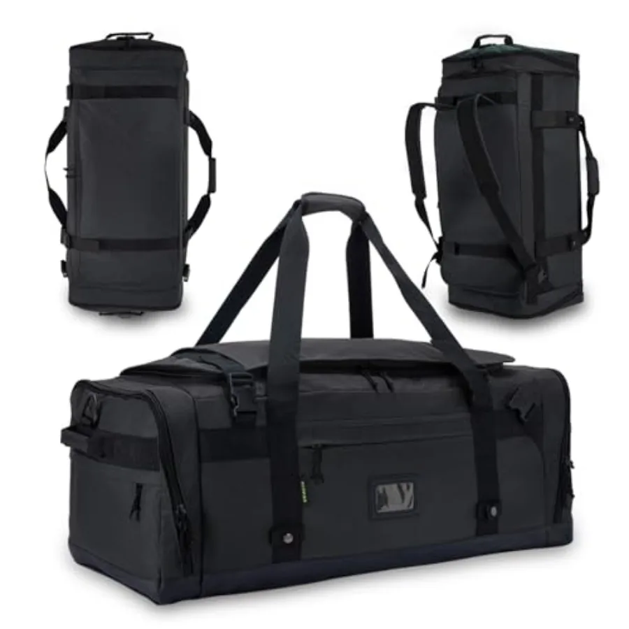 

Большая дорожная сумка-дафл для мужчин и женщин, складная спортивная сумка-рюкзак, сверхпрочная тактическая военная холщовая сумка-дафл, очень большая вместительная сумка