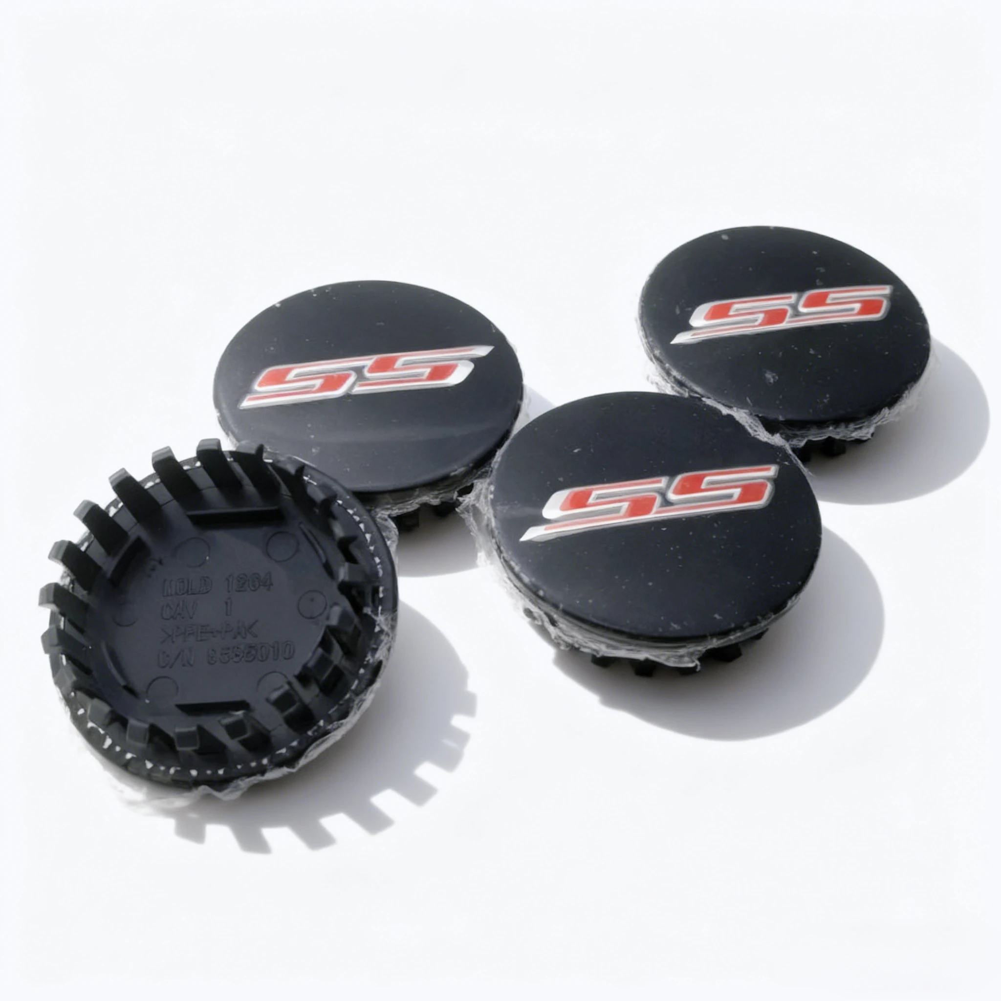 4 stücke ABS SS Logo Auto Rad Mitte Kappen 65 MM 55 MM Felge Radkappen Staub Abdeckung Räder Nabe Staubdicht kappe Ersetzen Auto Styling Zubehör