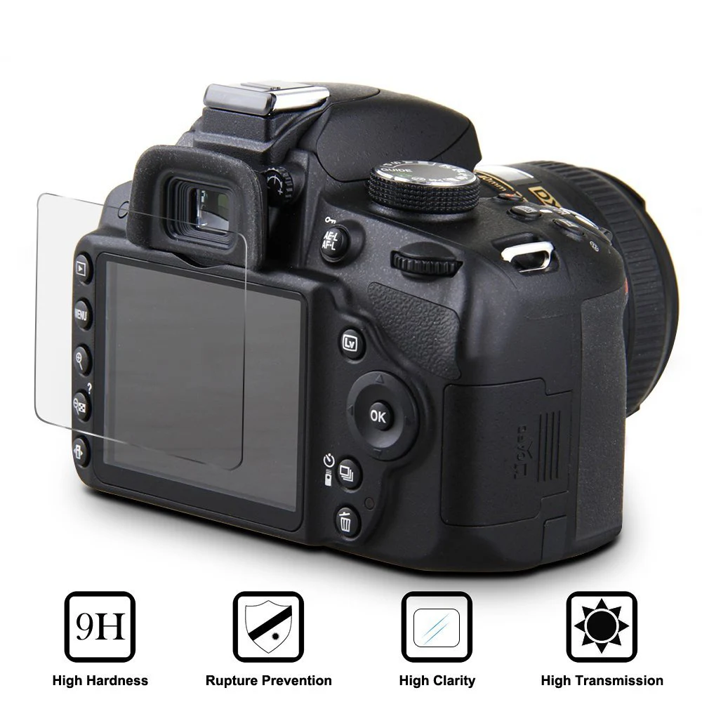 Película protectora de vidrio duro para Sony Alpha 7C II/R/2 A7C A7CII A7C2 A7CM2 A7CR, accesorios de cubierta protectora de pantalla de cámara