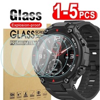 Screen Protector For Amazfit T-Rex 2 Tempered Glass for Amazfit T Rex 2 T-Rex 2 Trex 2 Glass Protection Film Foil