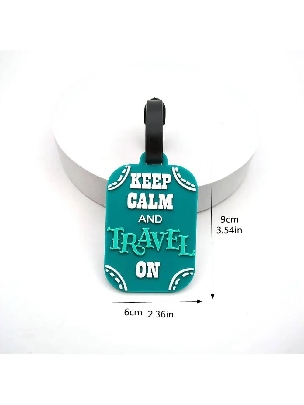 1PCS Cute Luggage Tag Creative Letter Suitcase Silicon Portable Travel Addres Holder Bag Tags for Luggage Travel essentials