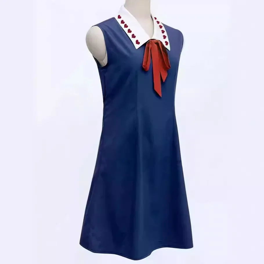 Disfraz de Cosplay de Rika Orimoto, Anime Jujutsu Kaisen, Reina Maldita, Vestido sin Mangas, Uniforme de Fiesta Sexy Kawaii para Mujer