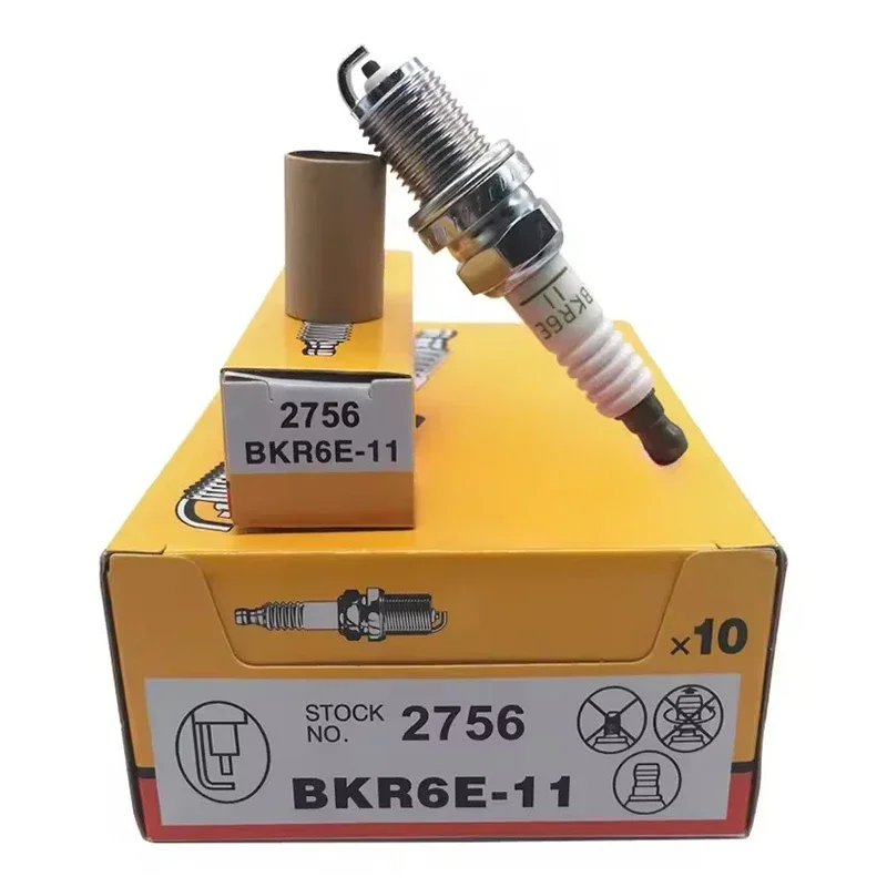 2756 BKR6E11 Spark Plug for Nissan ALMERA MICRA PRIMERA Subaru IMPREZA LEGACY SUZUKI BALENO Toyota COROLLA CAMRY HIGHLANDER