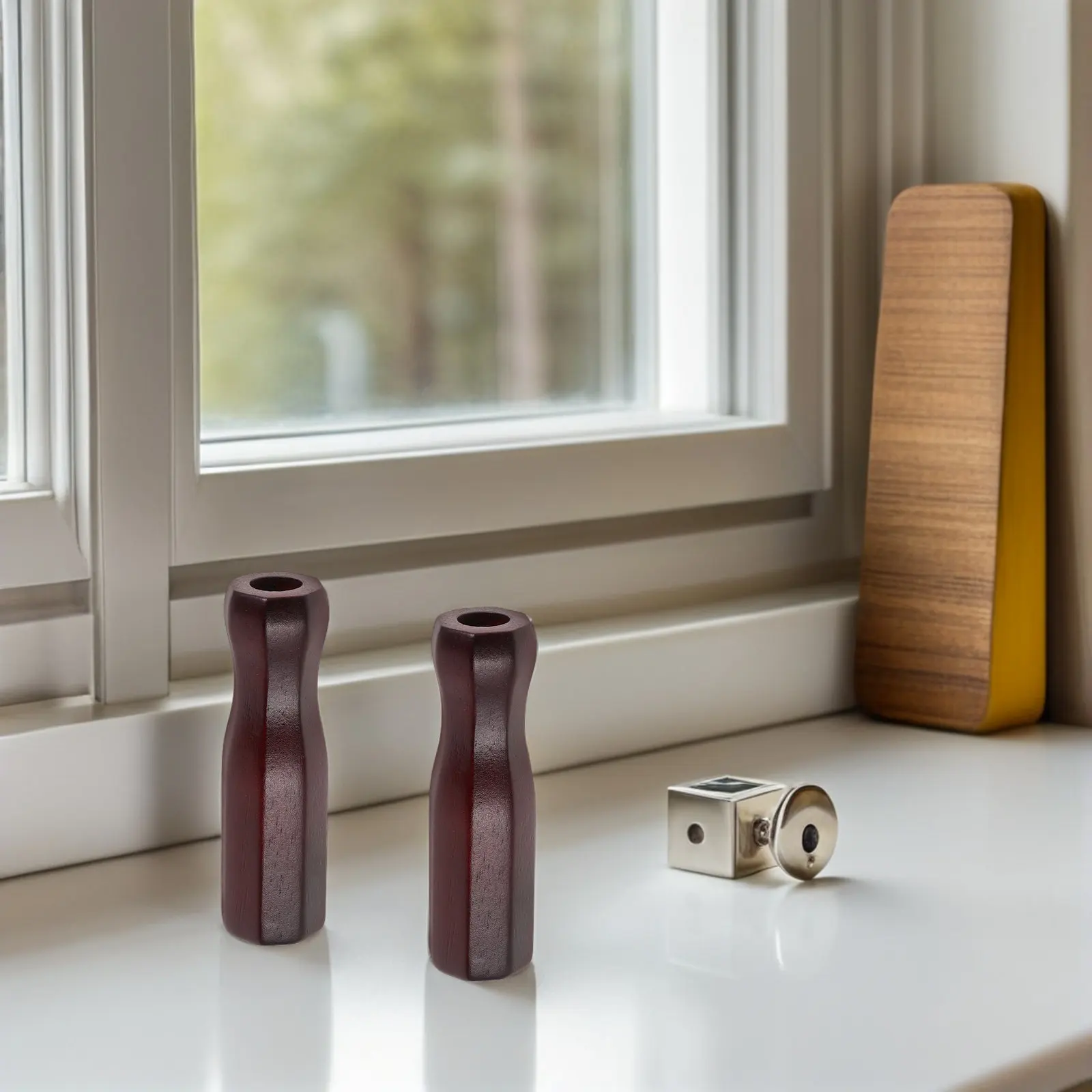 

3 шт. ручки для настольного футбола из массива дерева, восьмиугольные, сменные, подходят для большинства столов для настольного футбола