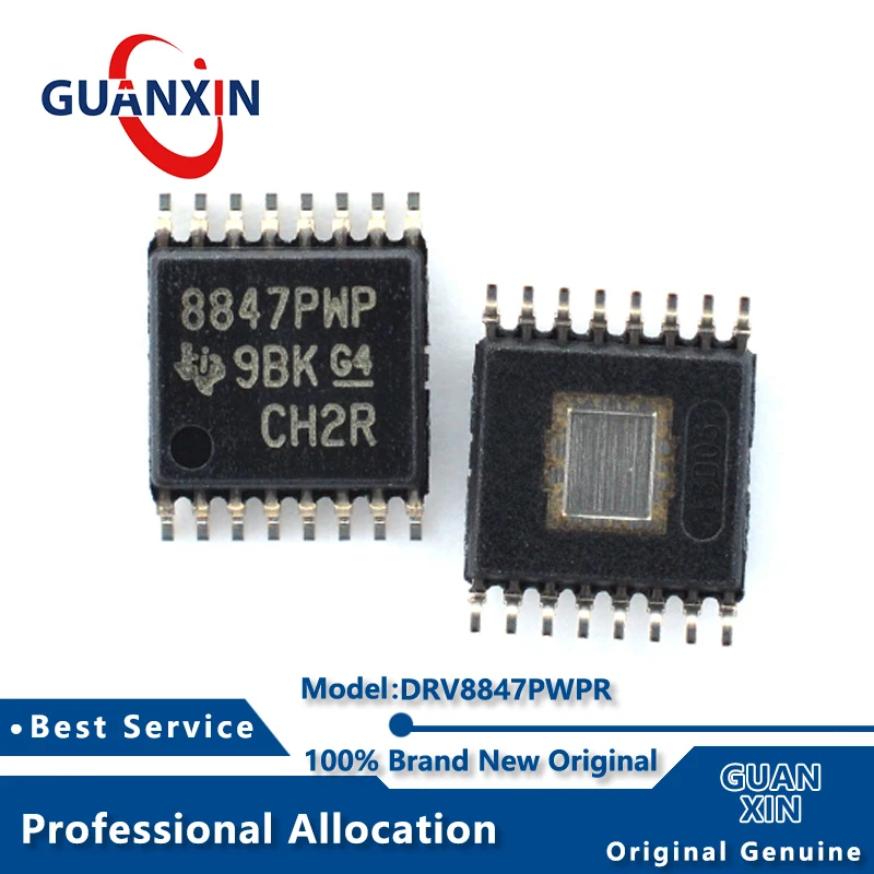 100% новый DRV8847PWPR HTSSOP-16 Маркировка 8847PWP DRV8847