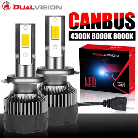 H4 H7 H11 LED Headlight Cnabus 300W 3570 CSP H1 H8 H3 880 881 H27 9007 9008 H13 9012 HIR2 9005 9006 HB3 HB4 H9 4300K 6000K 8000K