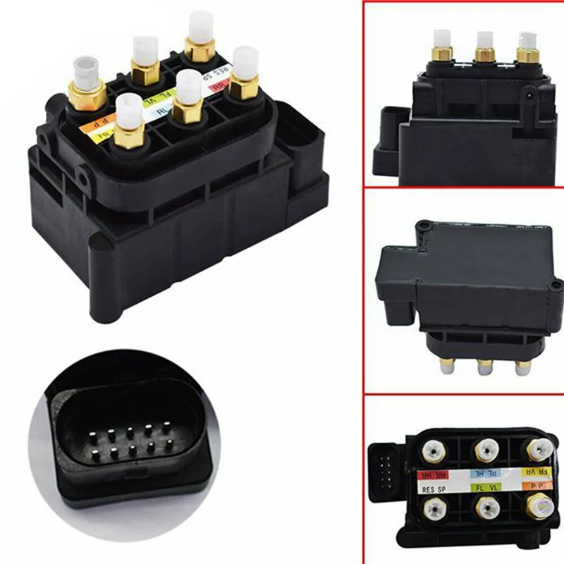 

2X Air Suspension Supply Solenoid Valve Block For Mercedes W221 W164 GL X164 W251 A2123200358 A2513200058 1643201204