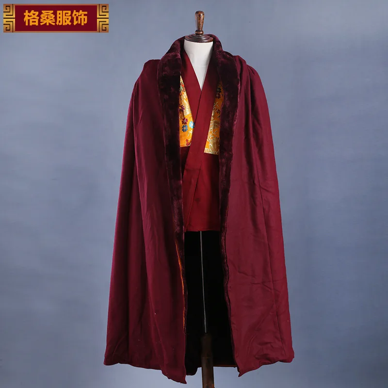 Cloak Robe Long Warm Monk's Clothes