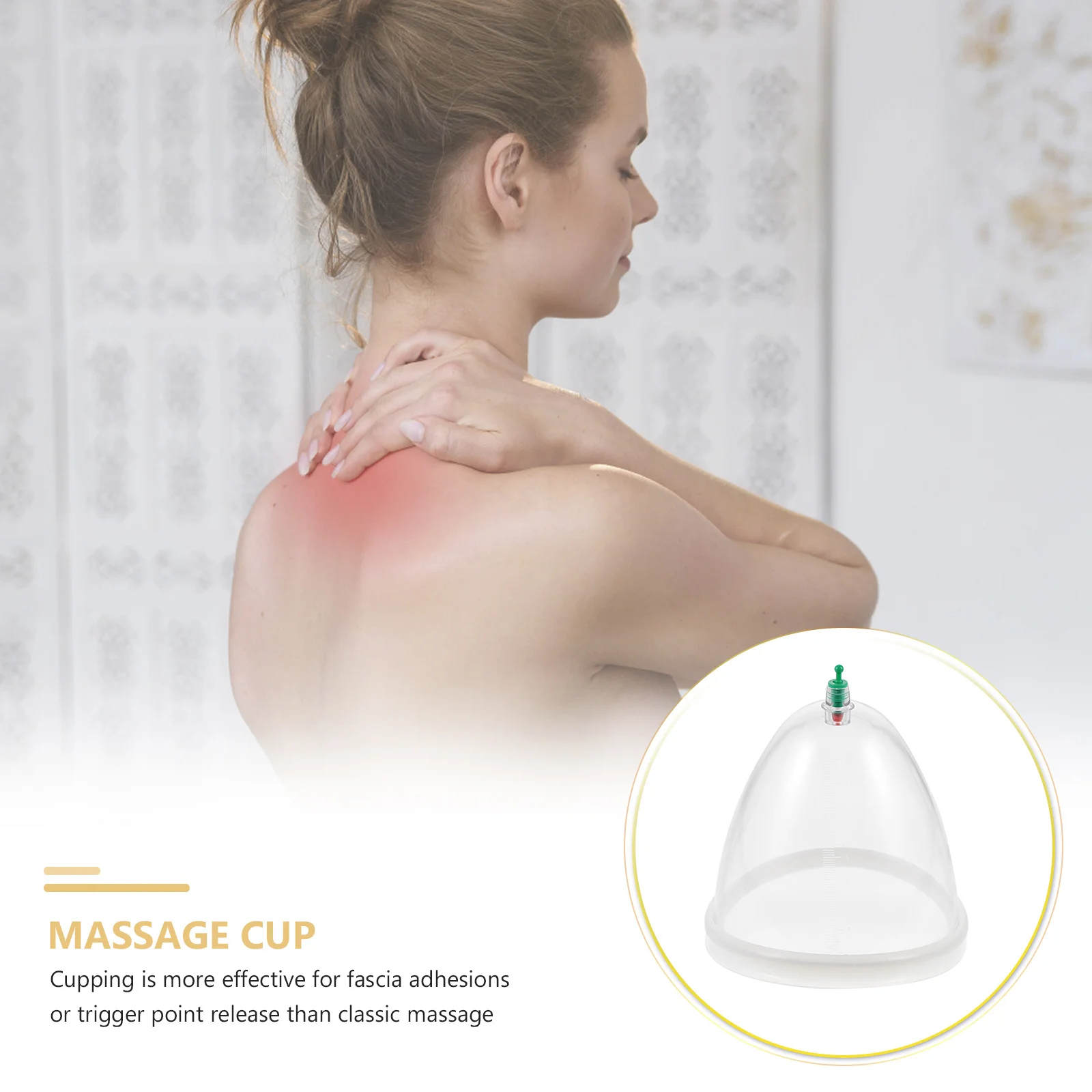 

Вакуумное устройство для банок, китайская баночная терапия, инструмент для массажа тела для кровообращения, улучшения метаболизма, массажные чашки