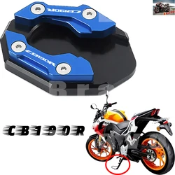For HONDA CB 190R CB190R 2016 2017 2018 Motorcycle Extension Plate Kickstand Foot Enlarger Accessories Flat Foot Side Stand