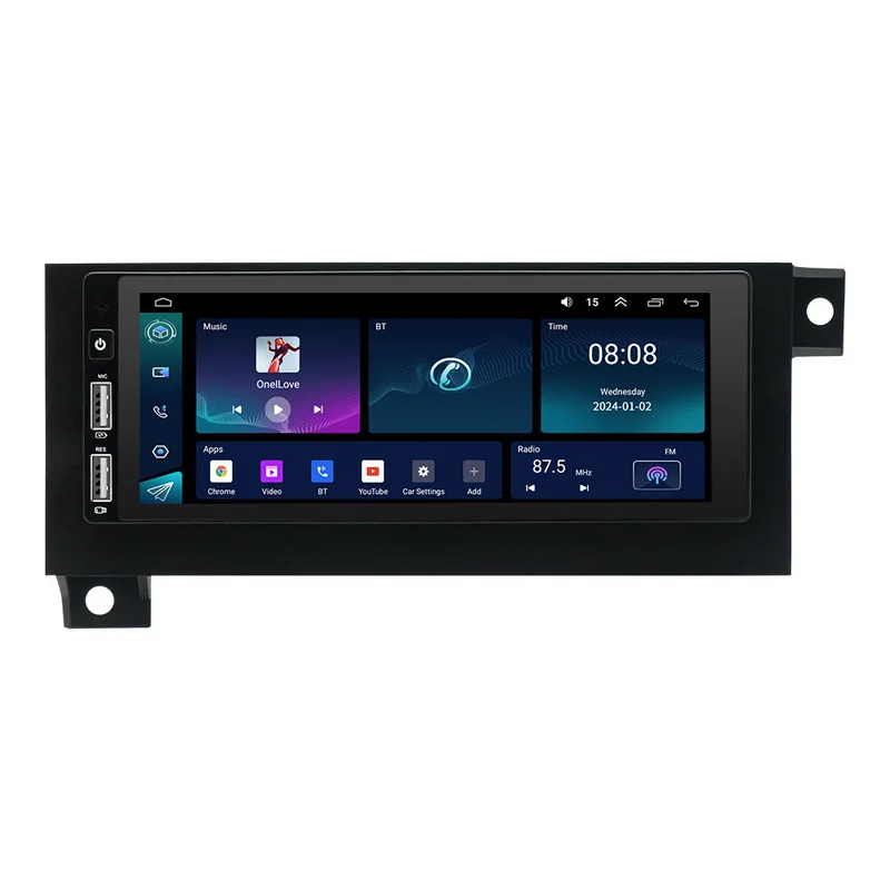 FOR Car Stereo Radio GPS WIFI BT USB W/Camera  For Dodge Caravan/Dakota 1987-2000