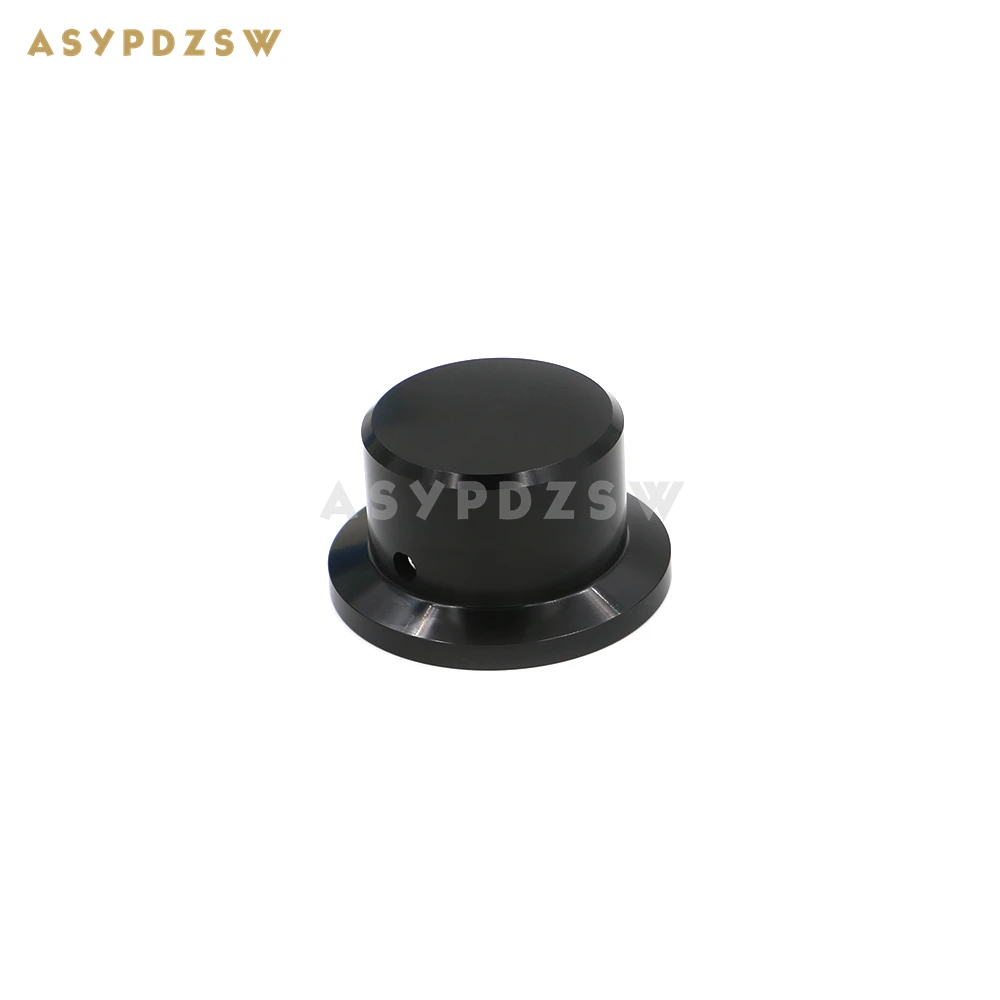1 Stück 48*36*26mm Verstärker Volumen potentiometer Aluminium knopf Strohhut Hochglanz Silber/Schwarz/Gold (optional)