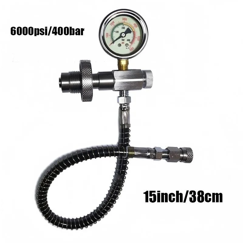 Hot‑Sale Pneumatic CO2 Adapter G5/8 Thread Large‑to‑Small Inflation Valve For Diving Mountaineering Cylinder Charging