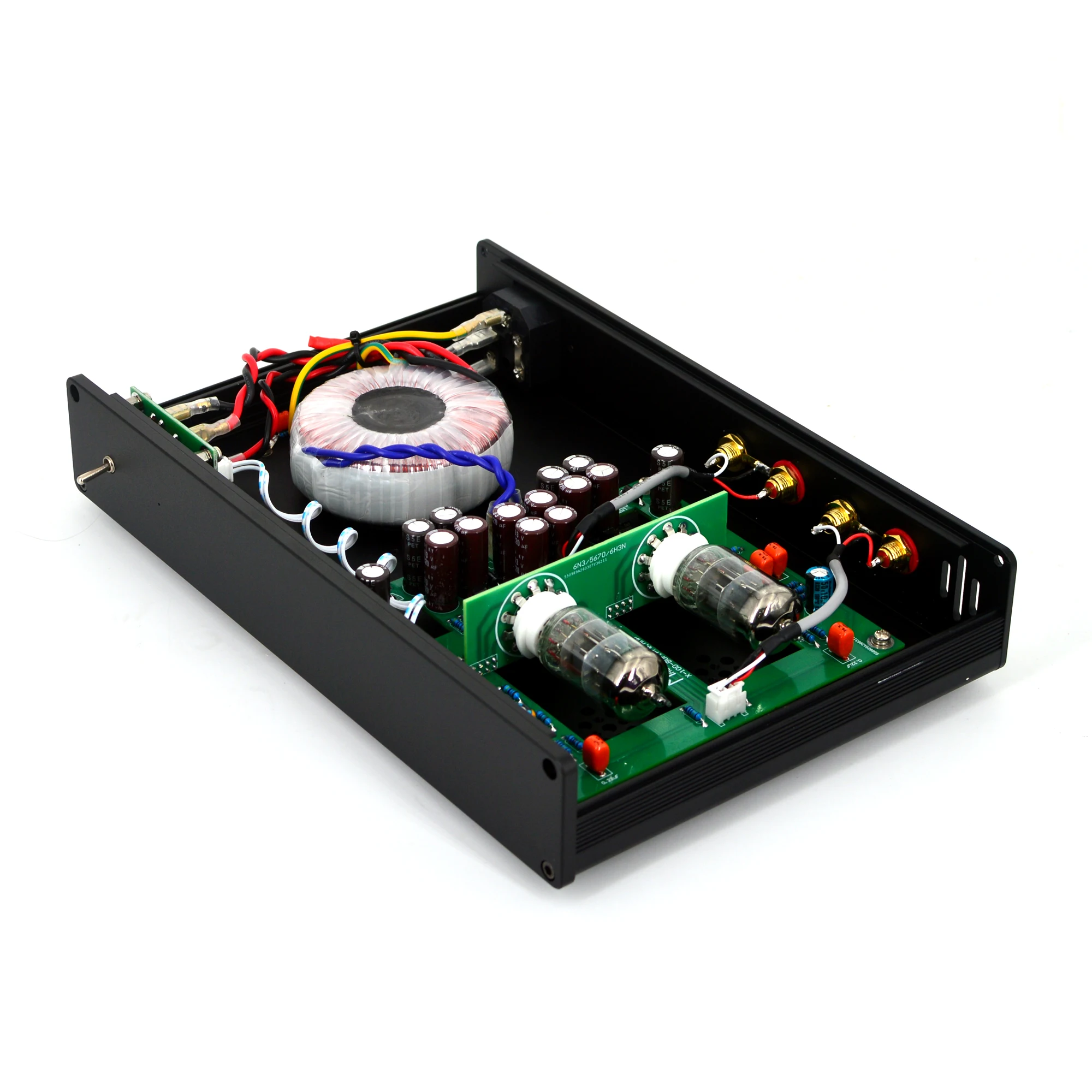 Remove Digital Harshness, MF-SMT-X10D Röhrenpuffer-Ausgangsstufe (Vorverstärker) Schaltung, abgeleitet von Musical Fidelity X-10D – Detail 11