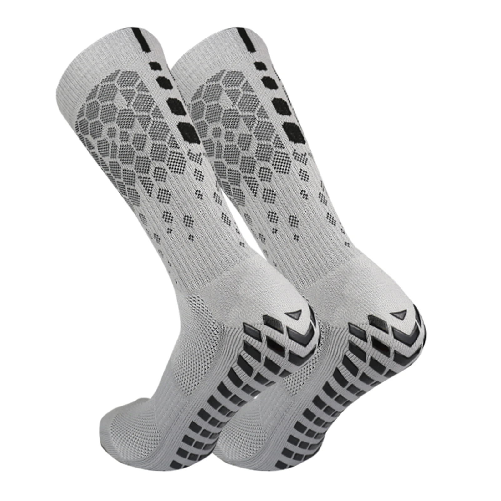 

Anti-slip Soccer Socks for Men and Women Breathable Athletic Socks with Grippers for Yoga Football Gym