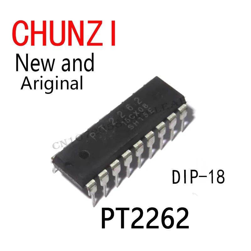 10PCS New and Original IC PT2262 DIP-18 PT2262