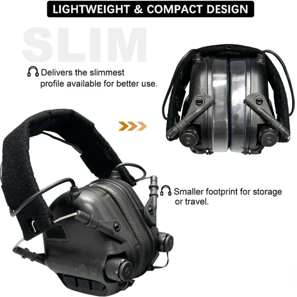 EARMOR M31 MOD3 head-mounted shooting earmuffs tactical noise-cancelling headphones hunting active noise-cancelling headphones