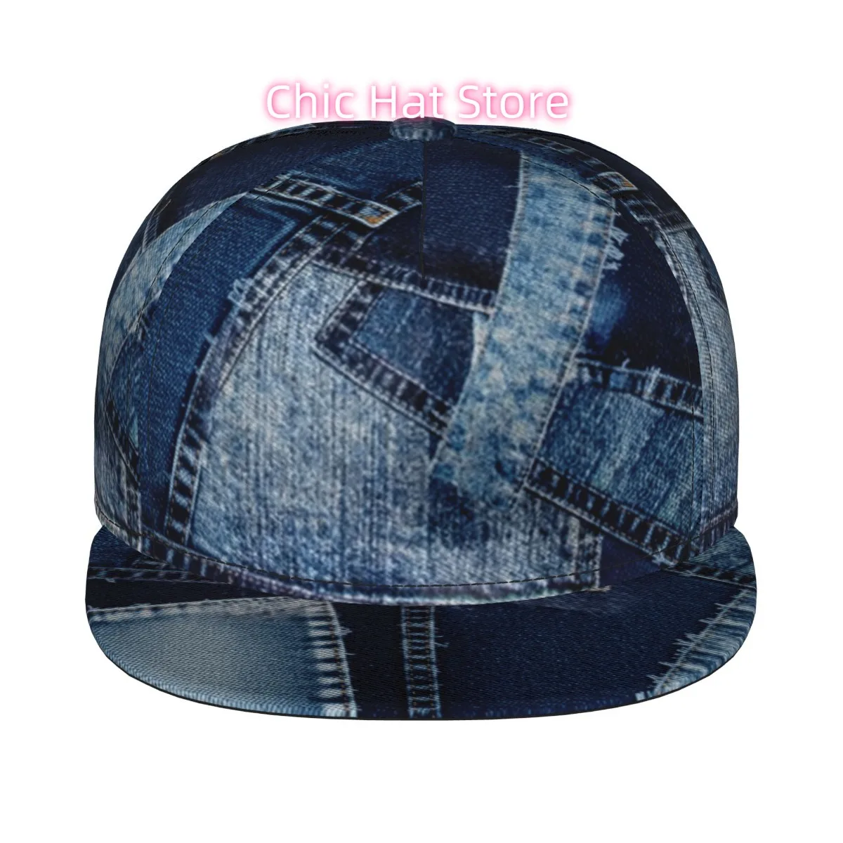 Men' & Women' 3D Full Print Flat Bill Snapback Hat - Adjustable Baseball Cap with All-Over Positioning Technology, Breathable Li