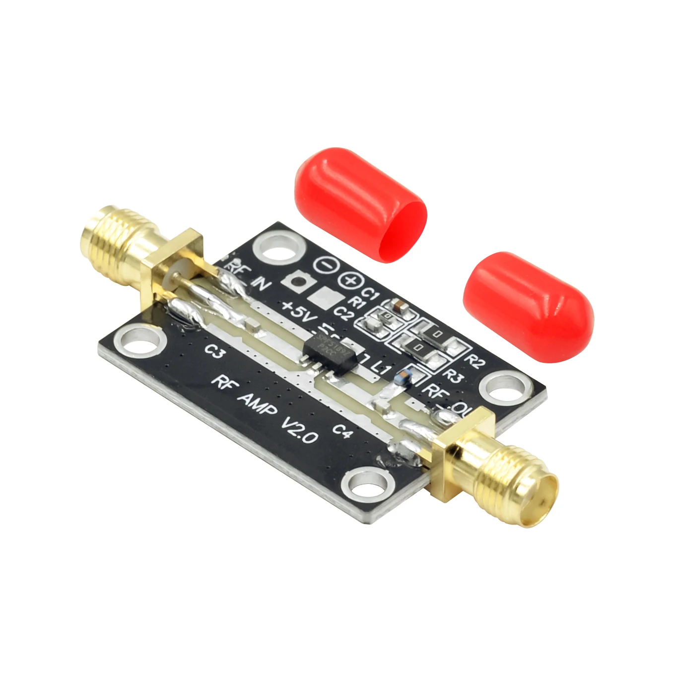 Ultra-low noise NF=0.6dB High linearity 0.05-4G broadband amplification LNA input down to -110dBm