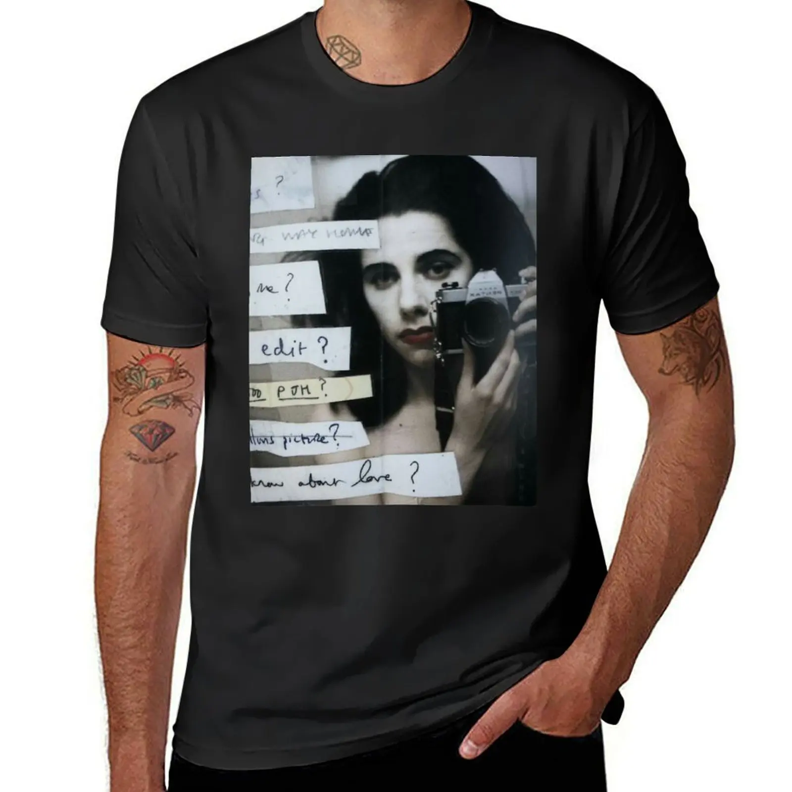 PJ Harvey Self Portrait T-Shirt oversizeds aesthetic clothes tees Men's cotton t-shirt