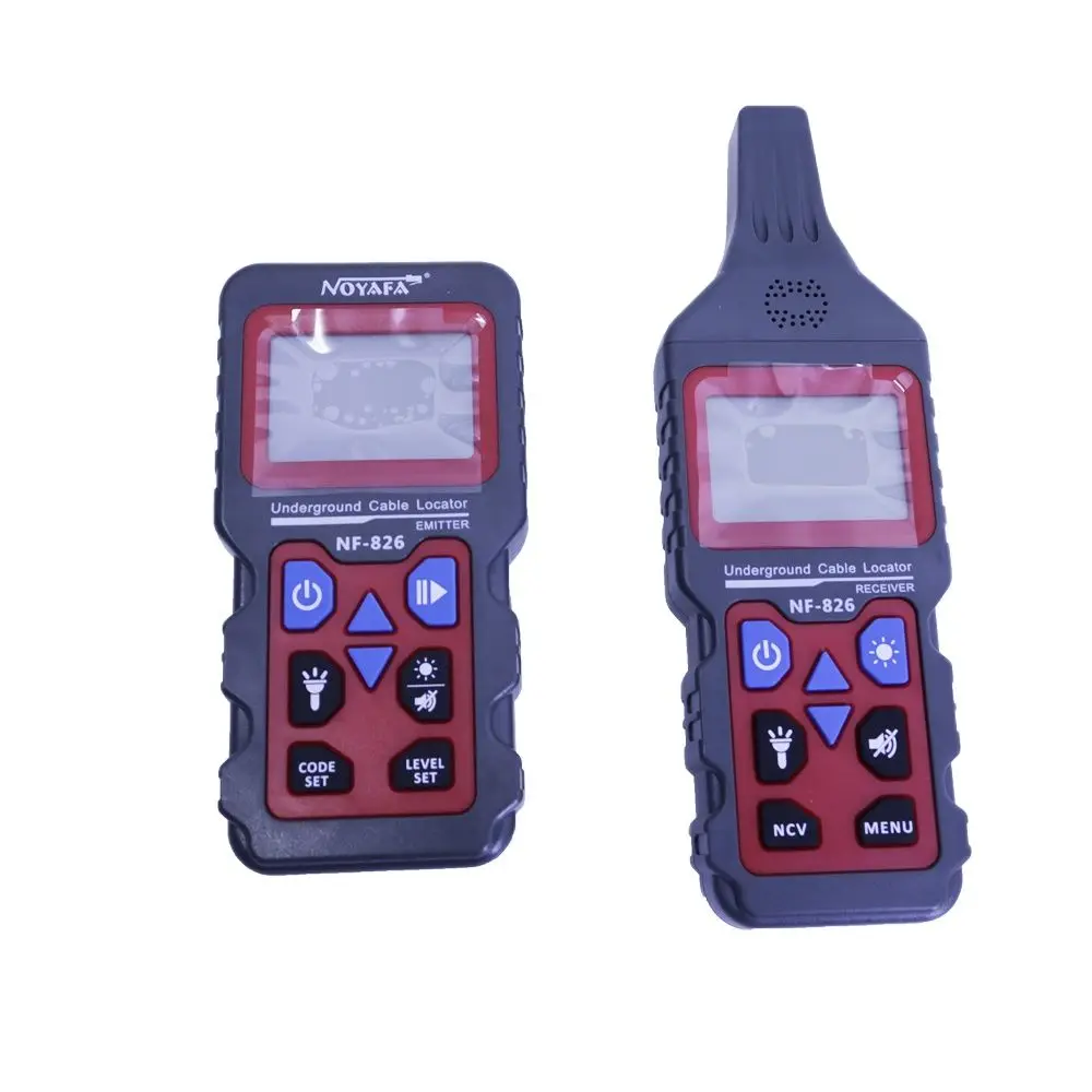 NF-826 rilevatore di cavi sotterranei professionale con localizzatore di cavi portatile
