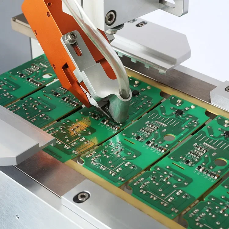 BBA factory direct sale High Quality Automated PCB Lead lead wire cutter robot for THT components auto clipping