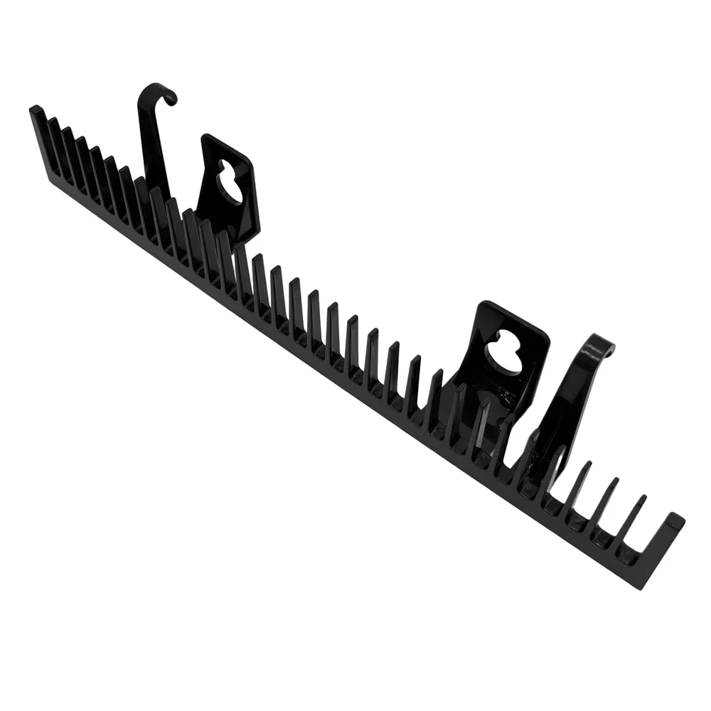 مجموعة واحدة من حامل وصلات الشعر، حامل وصلات الشعر المستعار، أداة تخزين الشعر خفيفة الوزن حامل شعر مستعار لصالون #2