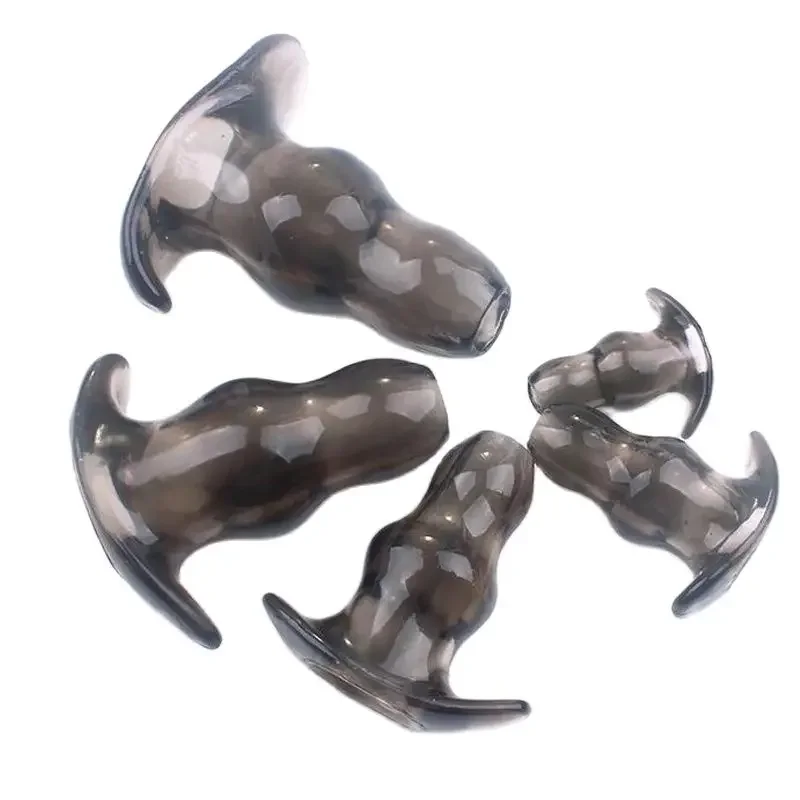 5pcs/set Sex Hollow Anal Beads Butt Plug Anal Sex Toys For Woman Man Prostate Stimulator Masturbator No Vibrator Anal Expander
