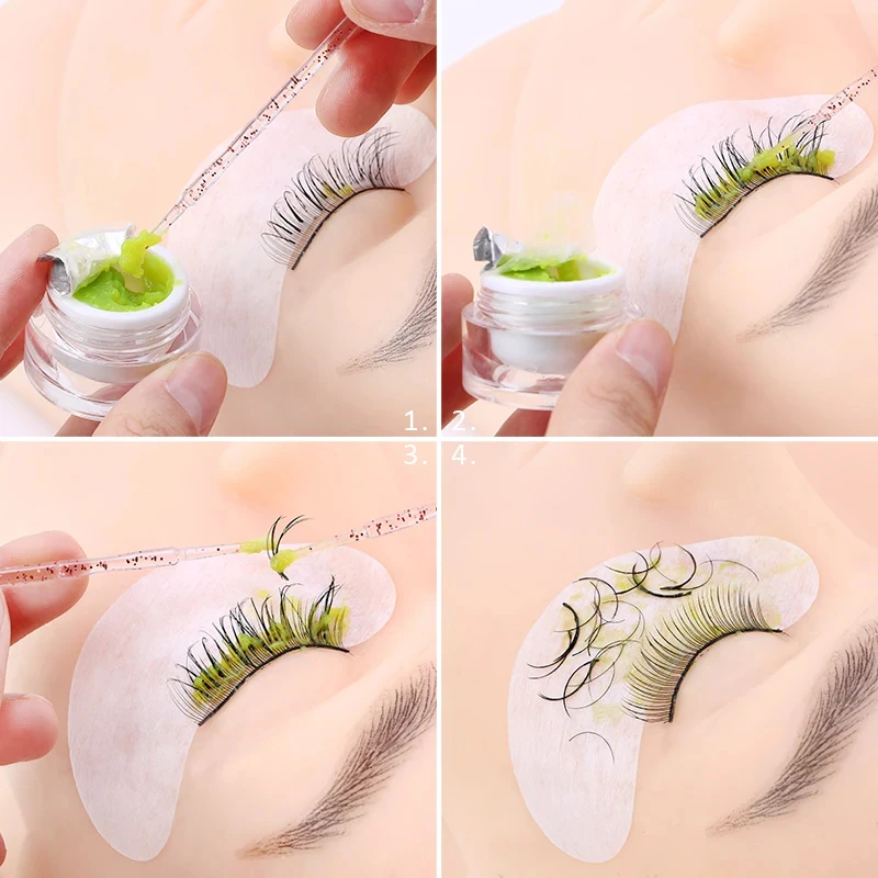 500 pz Spazzole Per Ciglia Usa E Getta Micro Pennello Ciglia Finte Estensione Spazzole Mascara Bacchetta Applicatore Pennello Cosmetico Strumenti