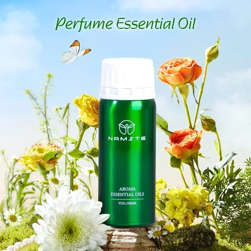

Namste 100ml Oil Diffuser Essential Oils Room Fragrance Diffuser for Home Air Purifier Hotel My Way Perfume Essential Oil Refil