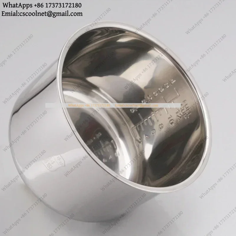 k06 2-6L Rice Cooker Non-stick Inner Pot Liner Container Replacement Lid Kitchen Food Cooker Accessory