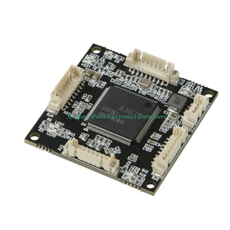 SZ Efficient 4 Port 10/100/1000Mbps Ethernet Switches Module For Embedded Application