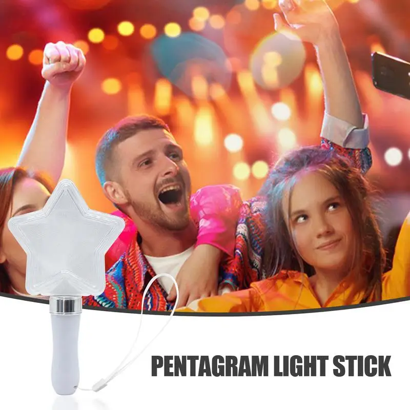 

Light Up Sticks Concert Star Glow Stick Colorful Flashing Light Up Sticks Star Glow Stick Light Up Star Wand For Banquets Events