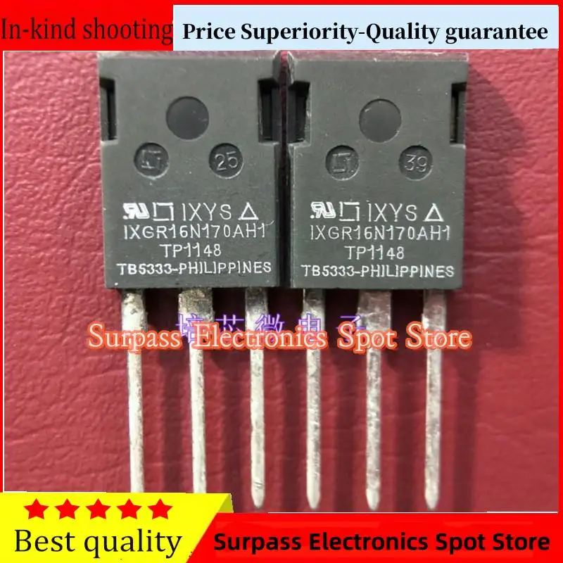 

10PCS-100PCS IXGR16N170AH1 16A1700V IGBT Price Superiority-Quality guarantee