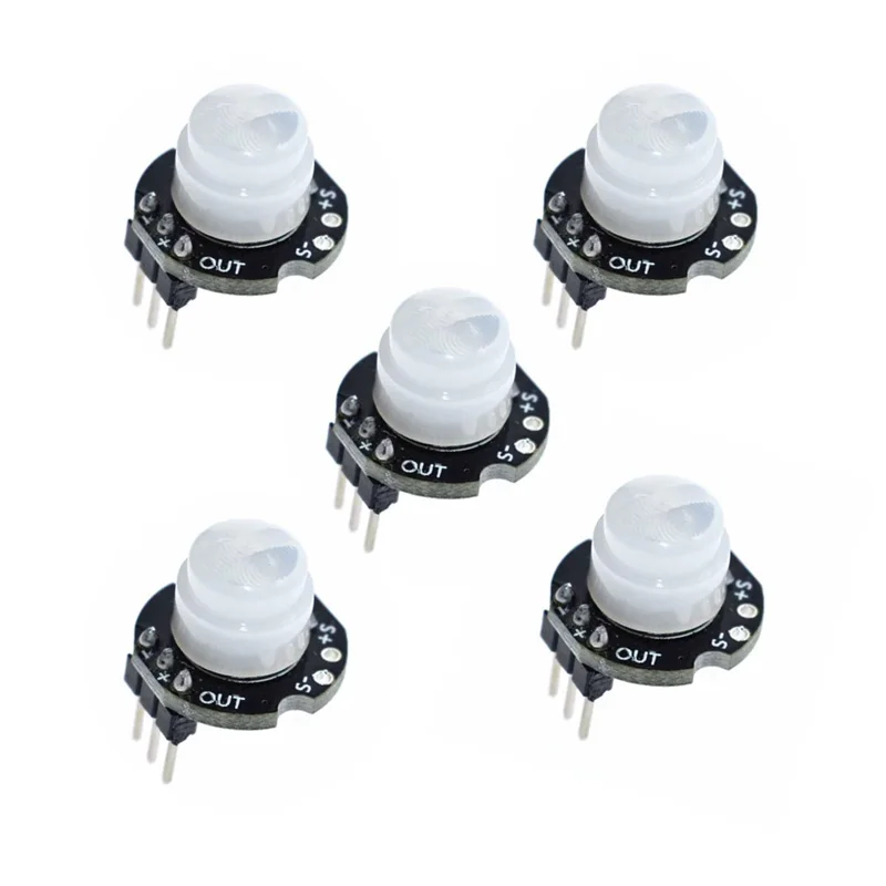 SR602 Mini Pyroelectric Infrared PIR Motion Sensor Module High Sensitivity Human Body Detection Switch for Smart Light, Security