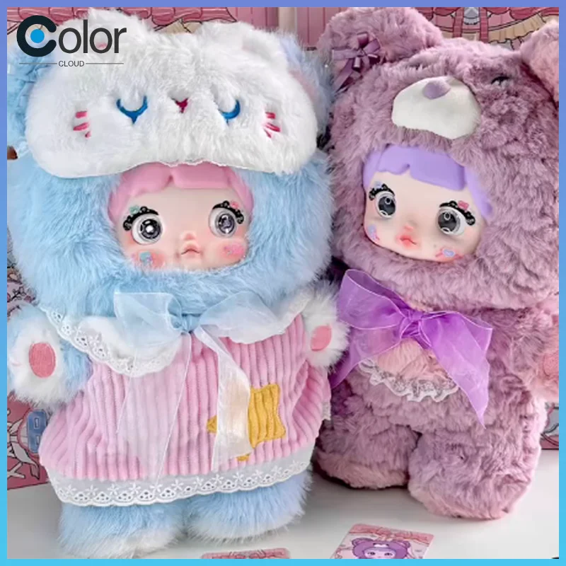 

New Genuine 400% Nommi Blind Box Nommi Goodnight Bear Series Vinyl Nommi Doll Room Decoration Collection Doll Mystery Box Gift